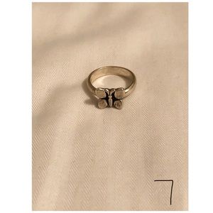 James Avery butterfly ring